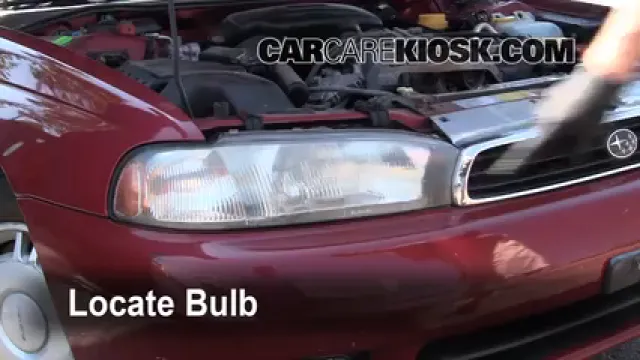1997 Subaru Legacy L 2.2L 4 Cyl. Wagon Luces Faro delantero (reemplazar foco)